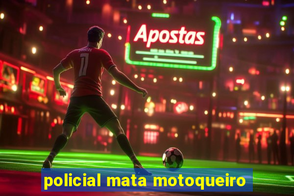 policial mata motoqueiro